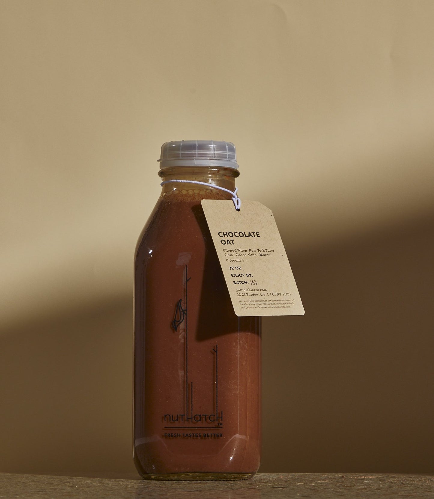 Chocolate Oat *MILK OF THE MONTH* - Nuthatch Fresh Plant-Based Milks