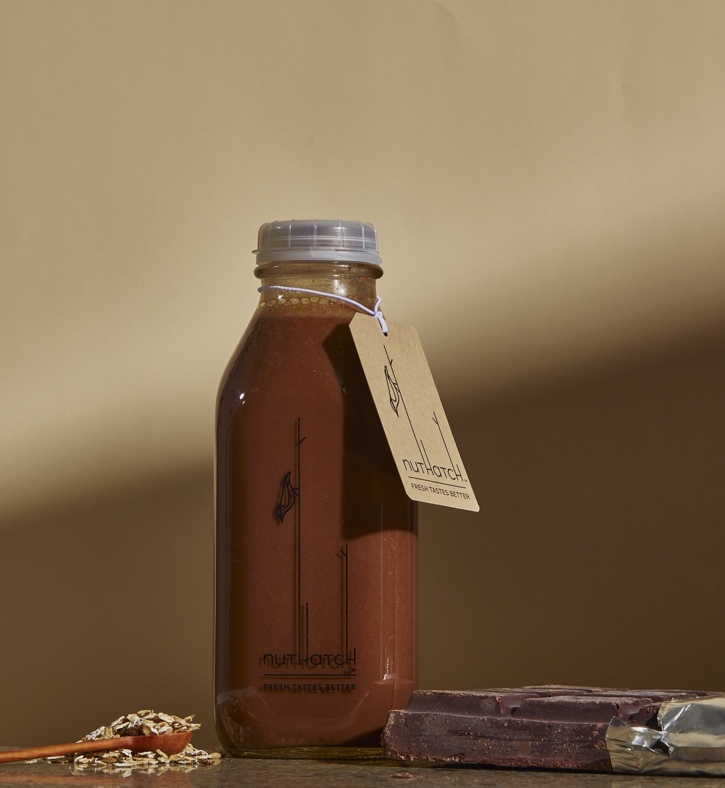 Chocolate Oat *MILK OF THE MONTH* - Nuthatch Fresh Plant-Based Milks