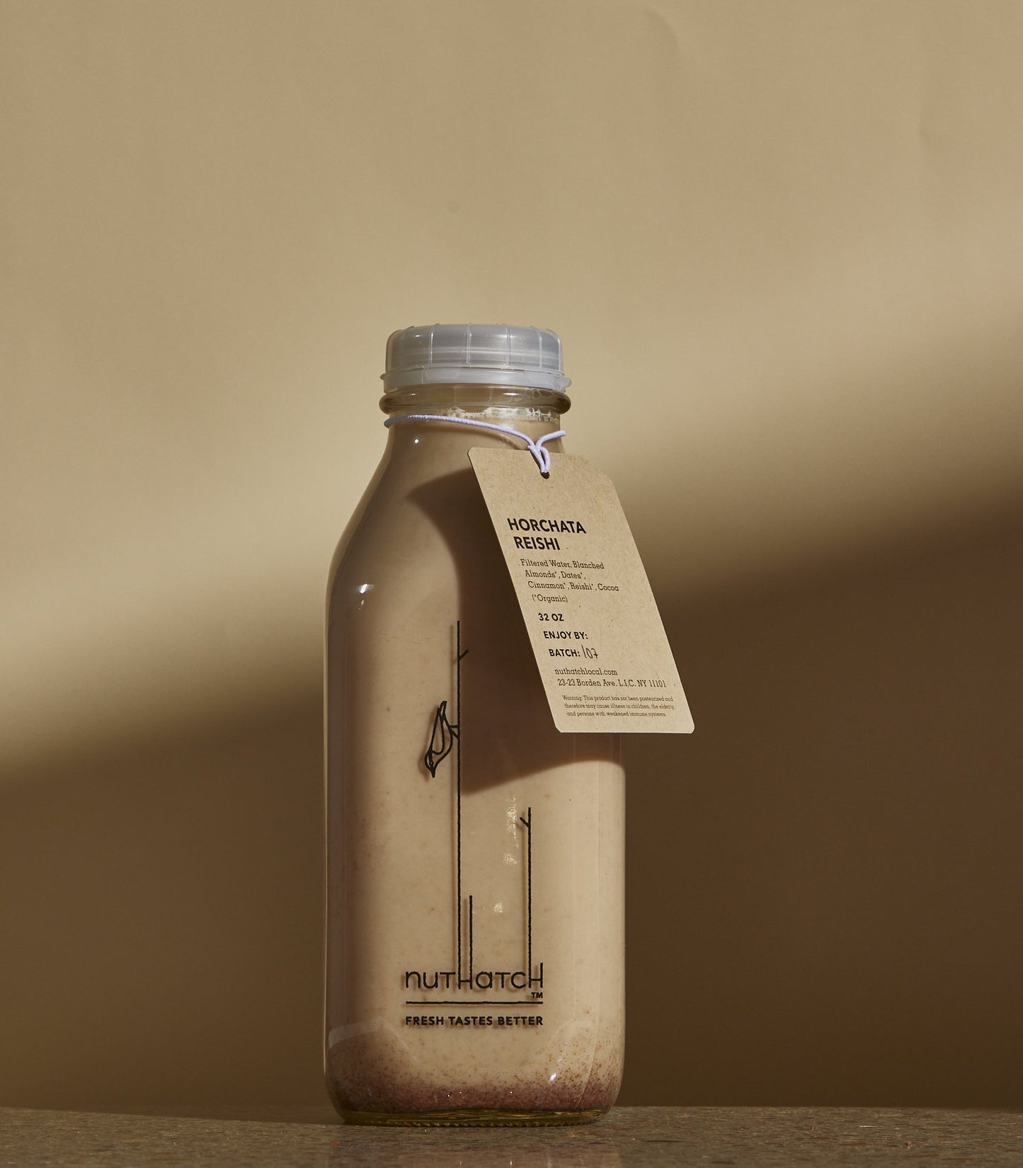 
                  
                    Horchata Reishi Almond - Nuthatch Fresh Plant-Based Milks
                  
                