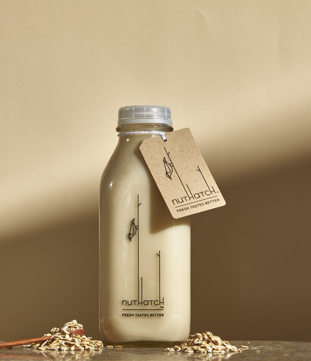 Unsweetened Vanilla Oat - Nuthatch Fresh Plant - Based Milks