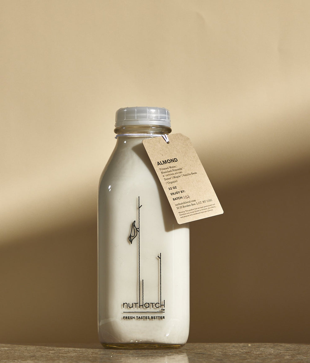 Glass Milk Bottle With Lid 