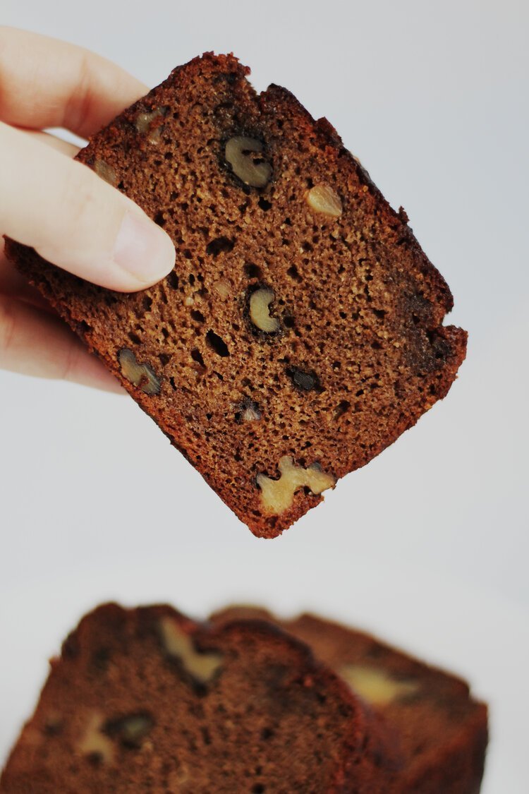 
                  
                    Vegan Walnut Banana Bread: 3 Slices - Nuthatch Local Baked Goods
                  
                